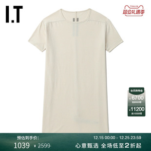 中长款 Owens女装 短袖 T恤新款 合身内搭0720NCXO 简约基础款 Rick