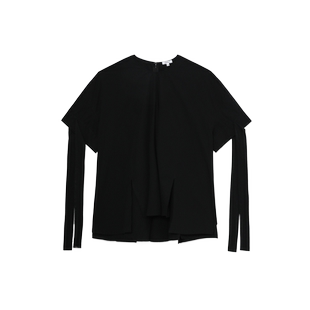 IT 日本ENFÖLD女装饰飘带短袖上衣新款时尚随性宽松半袖230300XN