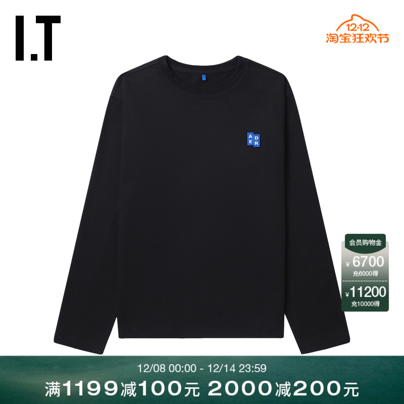 ITADERerror合身长袖T恤