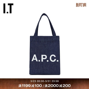 通勤款 牛仔托特包时尚 单肩包手提包背包COH048XQ A.P.C.女款