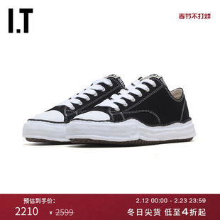 IT Mihara Yasuhiro男款系带运动鞋新款潮流街头风休闲鞋WK02BLMP