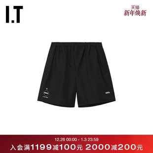 F.C.REAL 酷感运动风休闲裤 BRISTOL男装 新款 252151M 松紧腰短裤