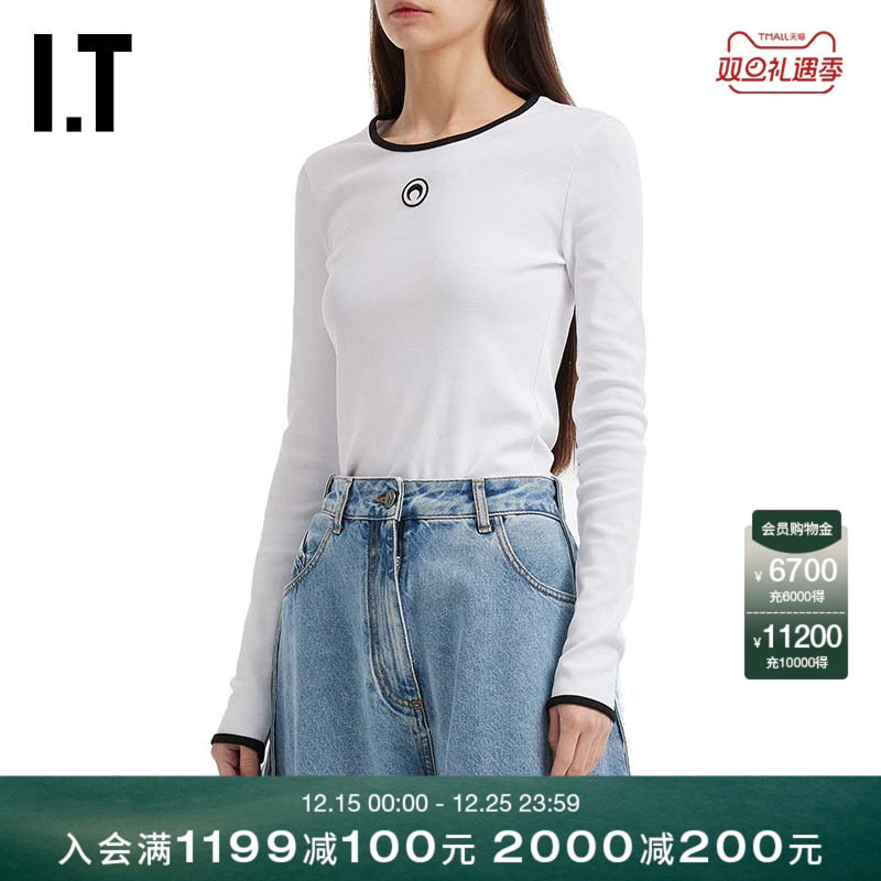 ITMARINESERRE修身长袖T恤