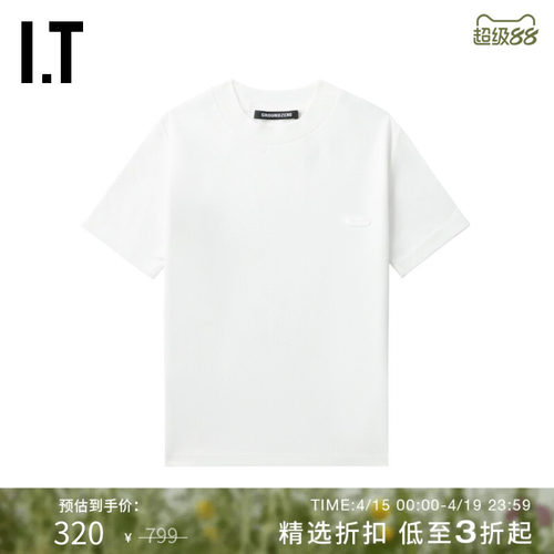 ITGROUNDZERO女装小圆领短袖T恤