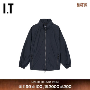 CDG HOMME男装 COMME GARCONS 立领拉链夹克外套简约户外风 des