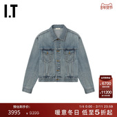 FEAR GOD男装 牛仔夹克新款 复古街头风翻领水洗外套422DNMMP