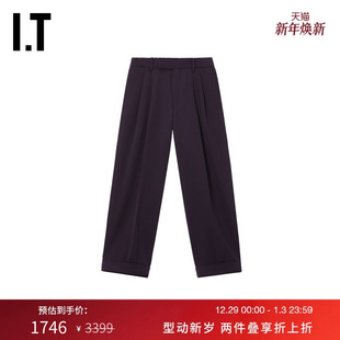 西装 裤 长裤 MARKAWARE男装 1PT01CMP 通勤西裤 宽松锥形裤 时尚 新款