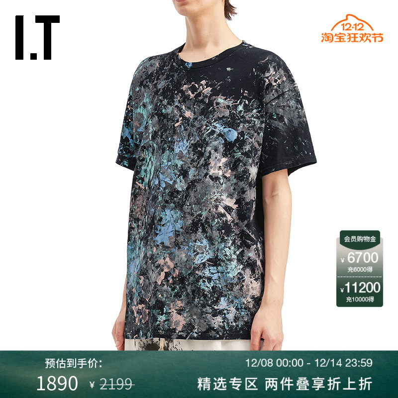 ITWESTFALL宽松短袖T恤