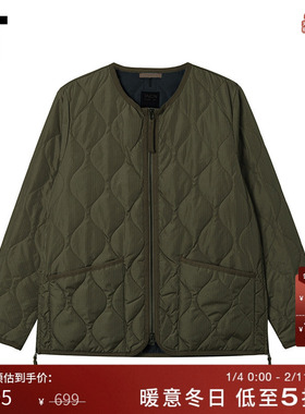 IT TAION男装多色羽绒服新款简约日潮拉链绗缝羽绒外套04ZML1MP