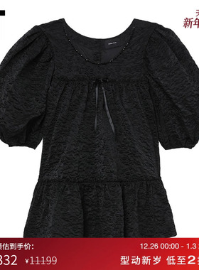 IT Simone Rocha女装泡泡袖连衣裙新品甜美复古蓬蓬娃娃裙7219B7X