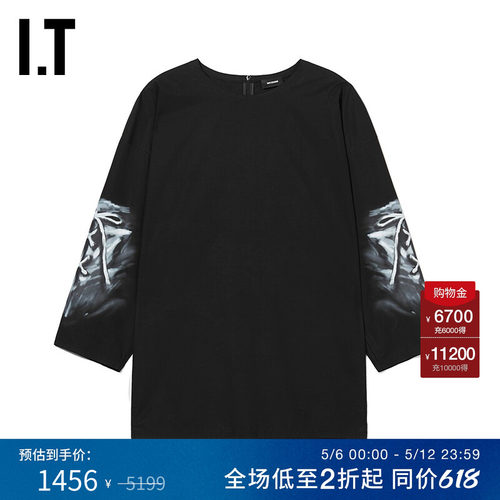 ITWe11Done廓形袖上衣