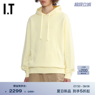 连帽卫衣新款 Anderson男装 214632 休闲基础款 宽松纯色连帽衫