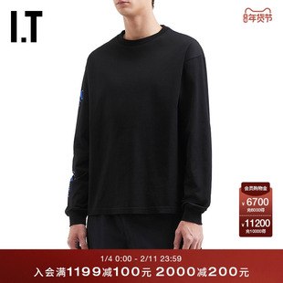 IT SOPH. SOPHNET.男装长袖T恤新款个性时尚圆领上衣内搭252110MQ