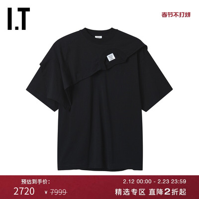 ITVETEMENTS圆领短袖T恤