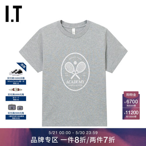 ITWITTHLOVE圆领短袖T恤