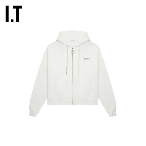 OFF-WHITE™连帽拉链卫衣