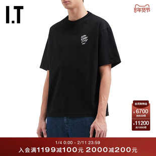 IT SOPH. SOPHNET.男装宽松短袖T恤新款个性有型印花半袖252113MQ