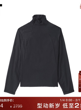 IT noir kei ninomiya女装高领上衣新款时髦气场纯色上衣3LB005XL