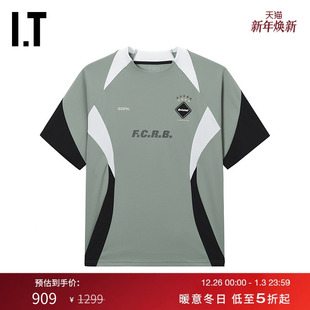 F.C.REAL 球衣运动风拼色半袖 BRISTOL男装 T恤新款 252016MP 短袖