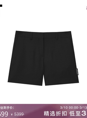 IT OFF-WHITE™女装纯色休闲短裤新款5E0000XO