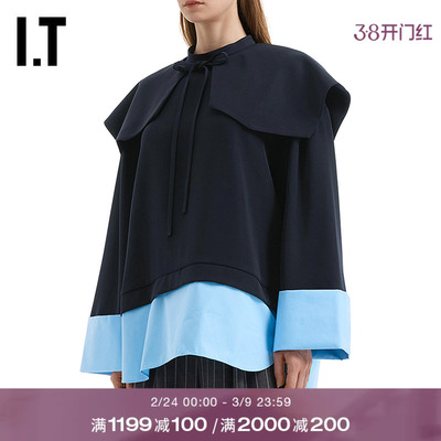 IT日本ENFÖLD大翻领长袖上衣