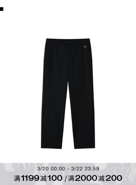 IT F.C.REAL BRISTOL男装合身休闲裤新款简洁日常纯色长裤260071M