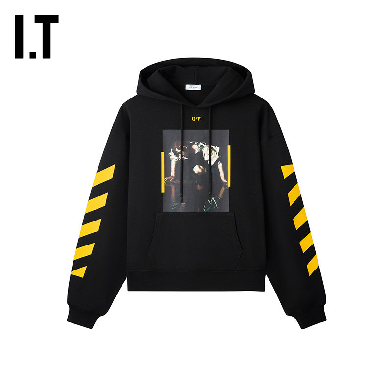 OFF-WHITE™情侣连帽卫衣