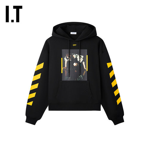 OFF-WHITE™情侣连帽卫衣