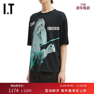 潮流暗黑宽松半袖 T恤新款 短袖 E48133MP UNDERCOVER高桥盾男装