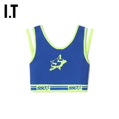 ITSJYP短款针织背心时尚热辣