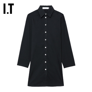 IT Proenza Schouler女装衬衫式连衣裙新品挖剪露背短裙333341XL