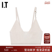 性感热辣胸衣内搭1KN502XM 罗纹吊带背心新款 JACQUEMUS女装 短款