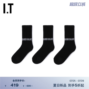 中筒襪套組新款 襪子 SELECTION XXX男款 三雙裝 GOD 日常基礎(chǔ)款