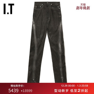 DRKSHDW女装 复古街潮饰拉链拖地长裤 修身 新款 030178XO 牛仔裤