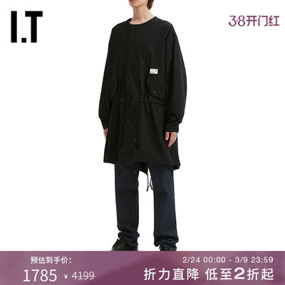 ITuniformexperiment圆领大衣