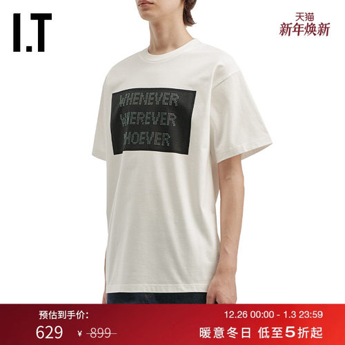 ITF.C.REALBRISTOL宽松短袖T恤