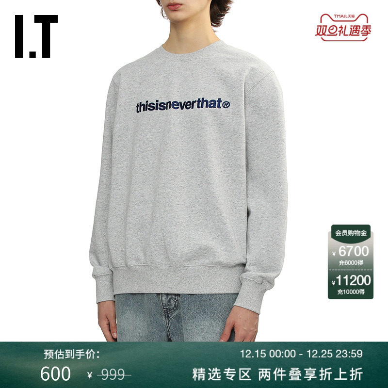 ITTHISISNEVERTHAT圆领卫衣