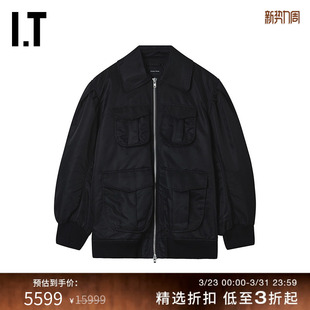 工装 翻领拉链夹克新款 Rocha女装 风棉服外套614102XP Simone