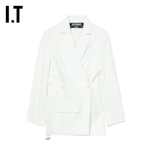 IT JACQUEMUS女装西装夹克新款时髦质感一粒扣西服外套3JA022XN