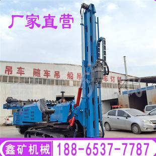 CFG钻孔灌桩机护坡钻机履带钻孔机光伏履带钻 动力头长螺旋打桩机