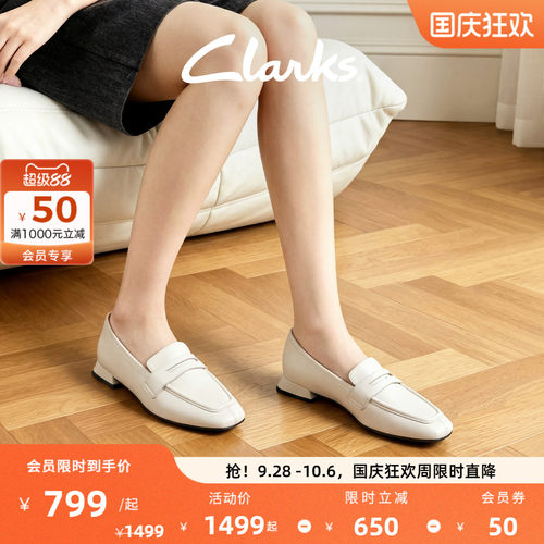 方头乐福鞋方跟单鞋
