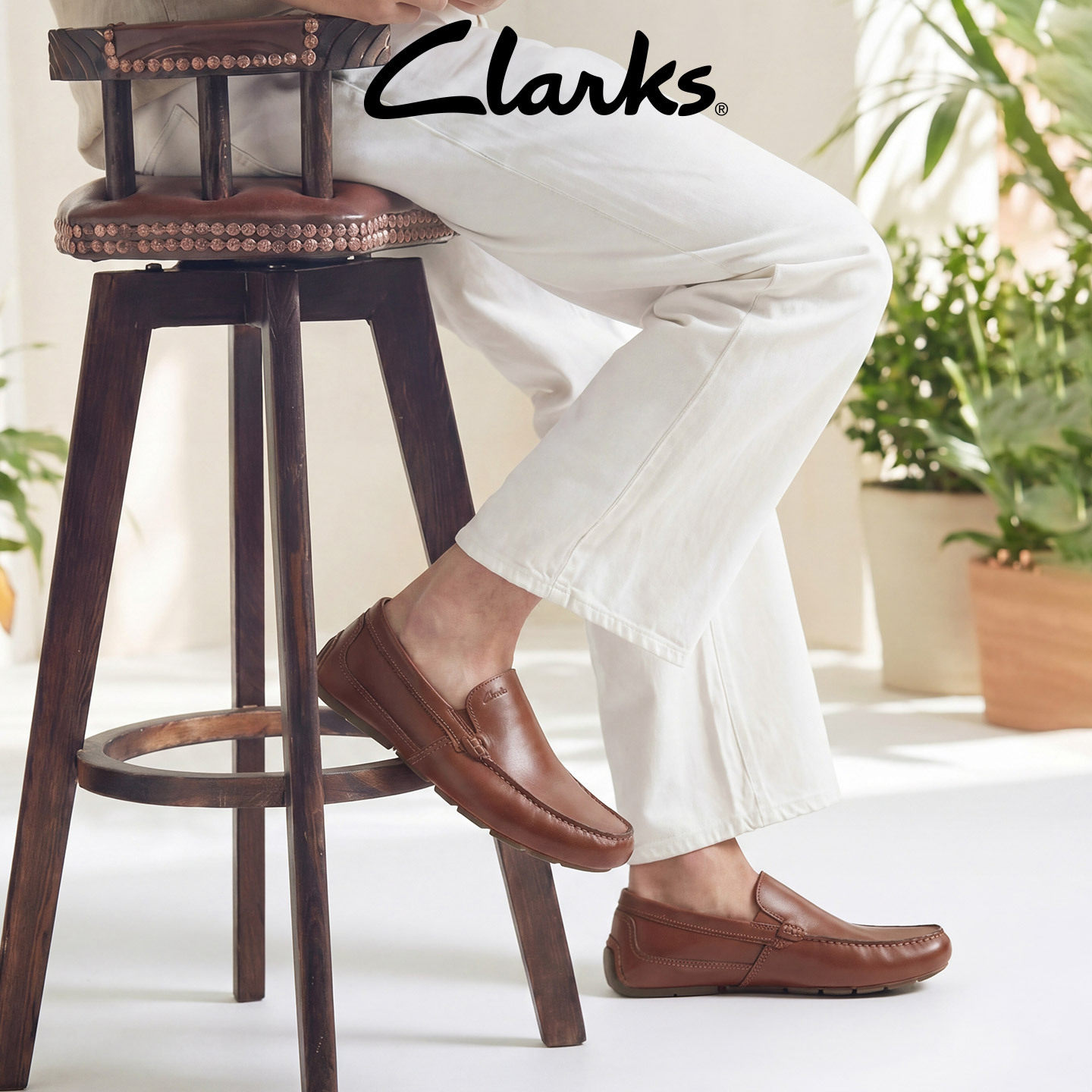 Clarks其乐Markman Plain男士乐福鞋时尚休闲舒适一脚蹬豆豆鞋