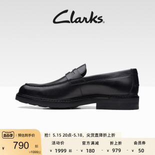 皮鞋 春夏季 英伦复古时尚 商务 Clarks其乐男士 一脚蹬皮鞋 正装