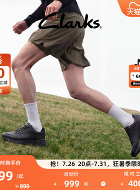 Clarks其乐经典黑武士潮流男跑鞋