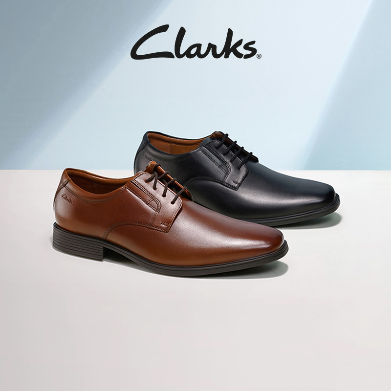 Clarks其乐男士商务正装皮鞋图片