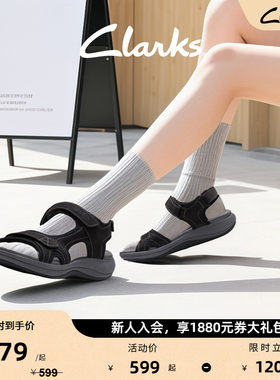 Clarks其乐MiraBay女士沙滩凉鞋