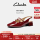 复古方根漆皮玛丽珍单鞋 Clarks其乐Daiss30 Dazz女士新款