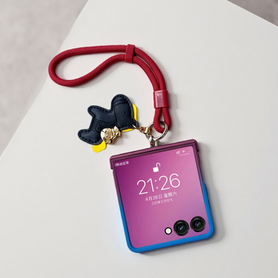 新款适用三星zflip7手机壳全包中轴小米mixflip2时尚渐变色novaflip s可爱华为purax防摔pocket2挂绳zflip6套