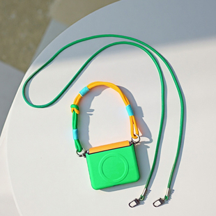 清新适用华为purax手机壳磁吸小米mixflip2支架荣耀Magicvflip2全包中轴三星zflip7斜挎pocket2防摔novaflips