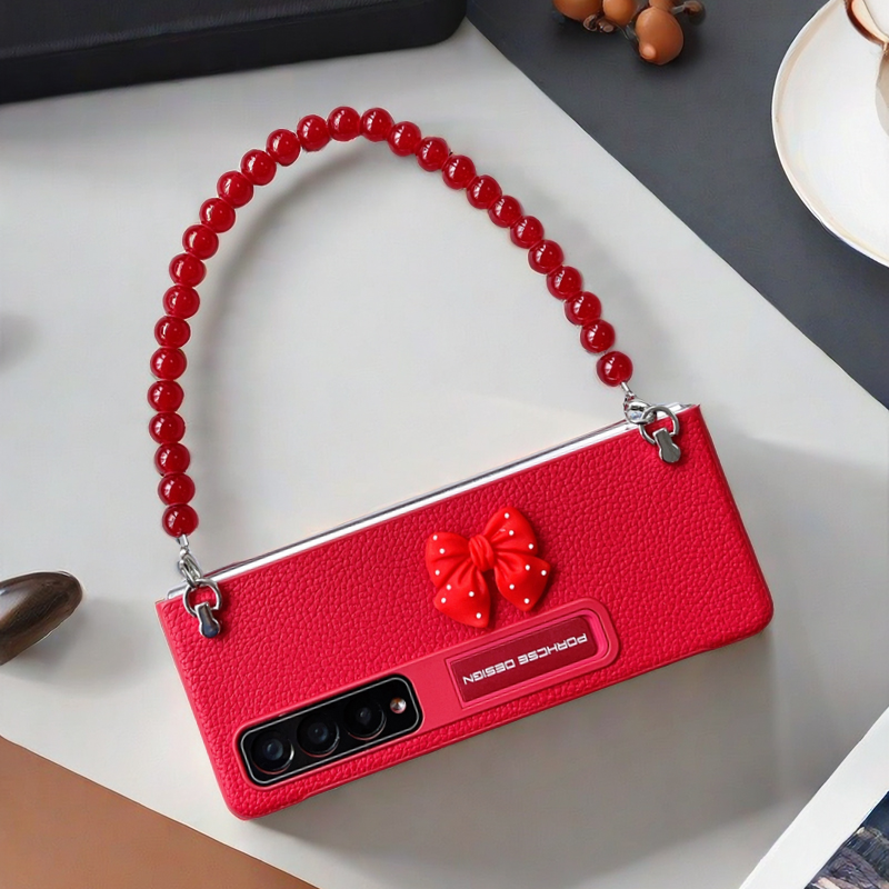 适用三星zfold6斜挎挂绳手机壳